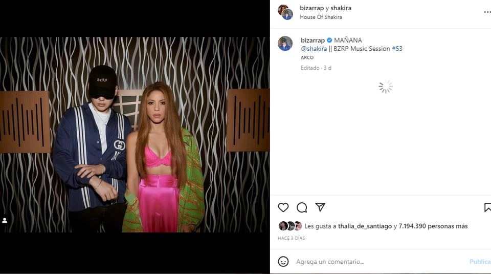 ¿Qué dijo Shakira?