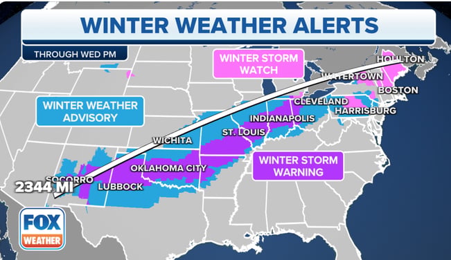 Nueva York racha nieve: Tormenta amenaza a 60 millones