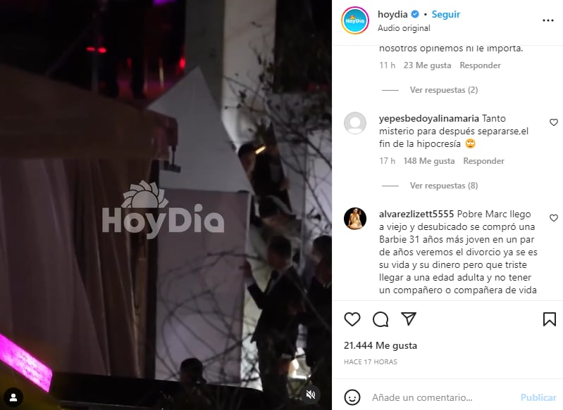 Marc Anthony boda Nadia: Terminan humillados