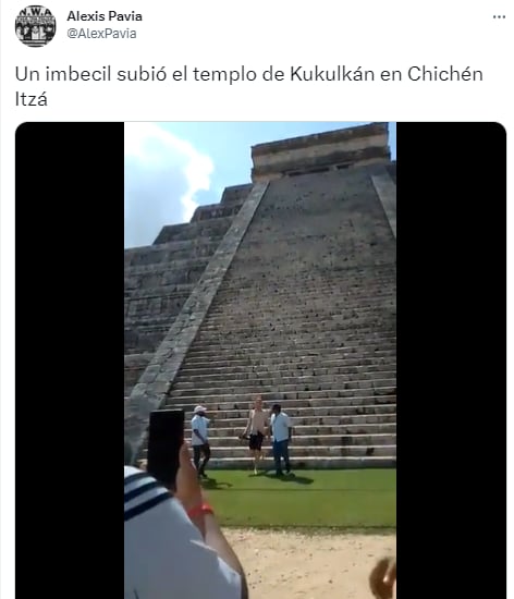 Turista agredido pirámide Kukulcán: Lo quieren fuera del país