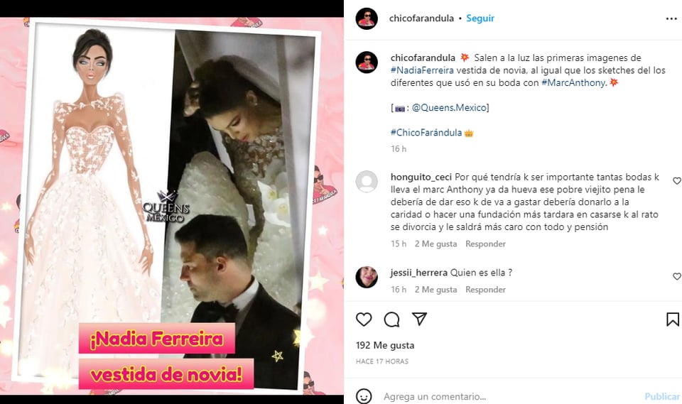 El maravillo vestido de Nadia