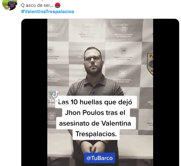 La versión del sospechoso