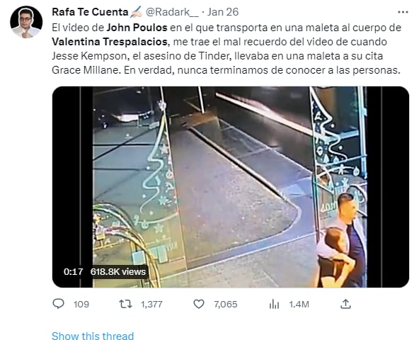 ¿Cómo encontraron el cuerpo de Valentina?