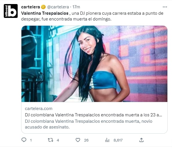 ¡El horrible caso de Valentina!