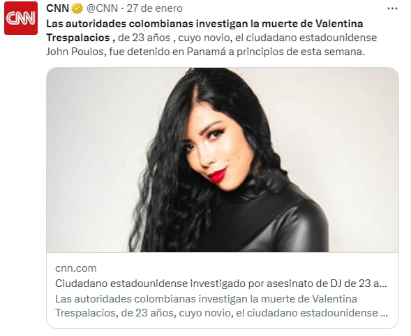 Últimos mensajes Valentina Trespalacios: ¿Qué decían sus mensajes?