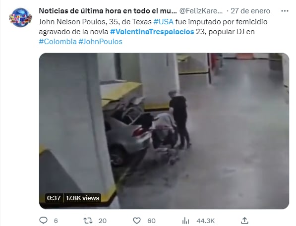 Últimos mensajes Valentina Trespalacios: ¿Hablaba con su amante?