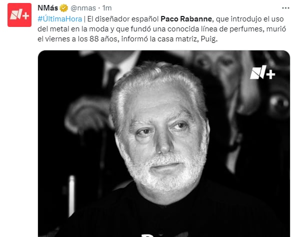 Un revolucionario de la moda