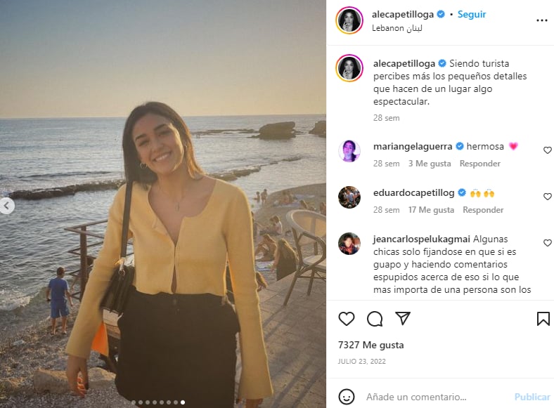 Alejandra's commitment!