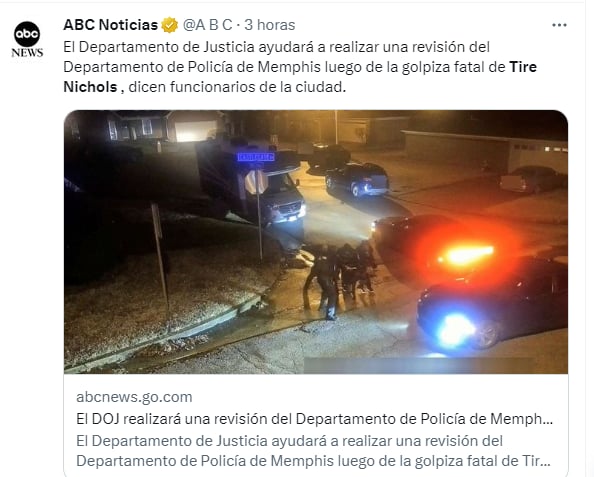 He was killed by the police!