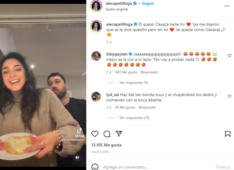Boyfriend daughter Biby Gaytán: Share her happiness with her boyfriend