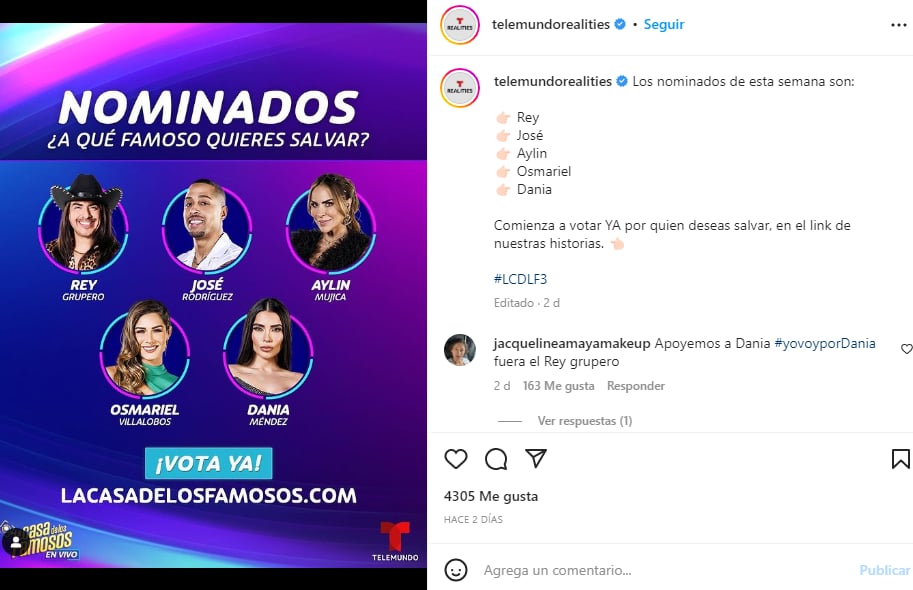 Los nominados