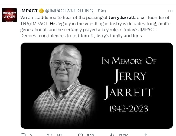 ¿Quién fue Jerry Jarrett en la lucha libre?