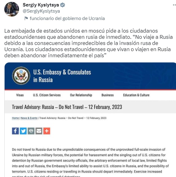 EEUU ciudadanos abandonar Rusia: ¿Estadounidenses pueden regresar a Rusia?