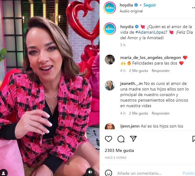 Adamari López revela amor: Todos de derriten de amor