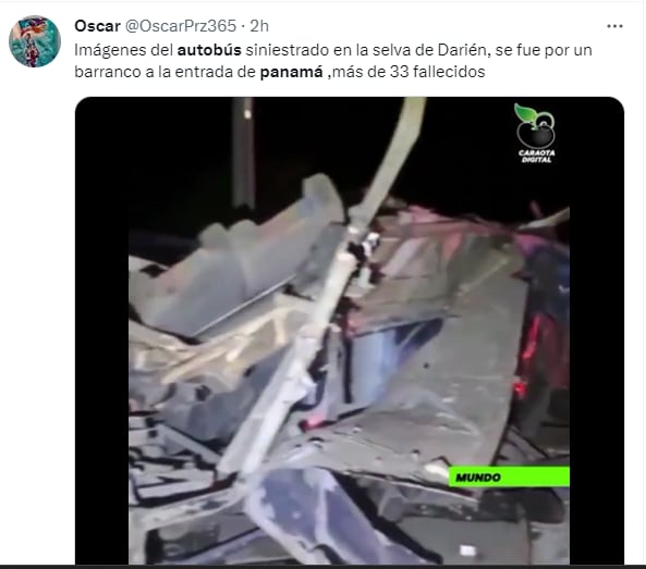 ¿Cómo ocurrió el accidente?