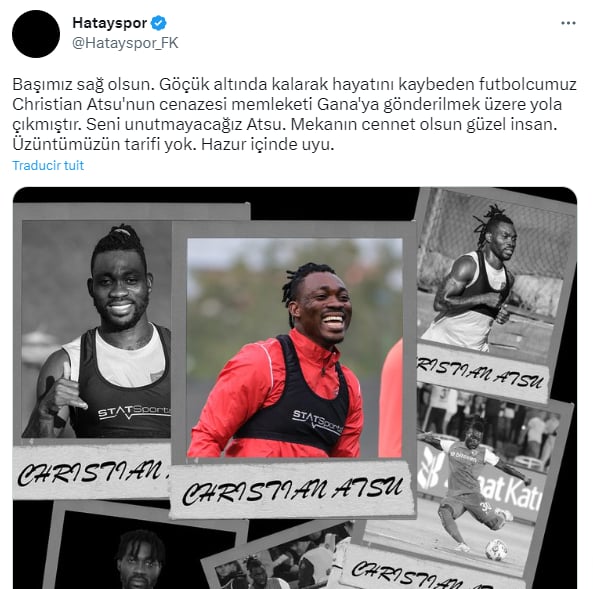 Soccer player Christian Atsu dies: Information about the funeral