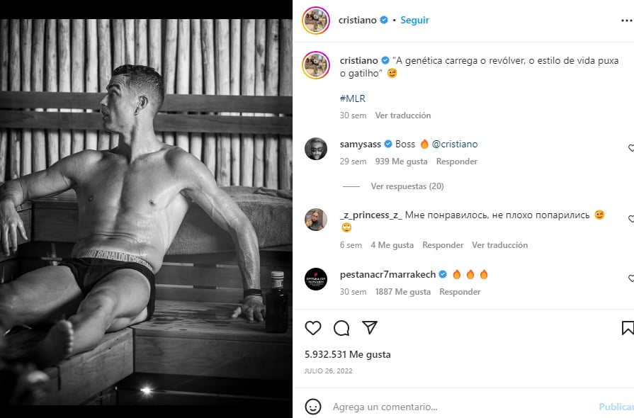 Fotos sexys Cristiano Ronaldo: Regresó al Manchester