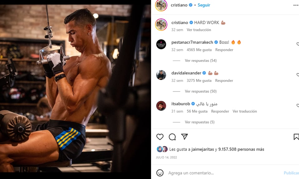 Fotos sexys Cristiano Ronaldo: Recibe balón de oro