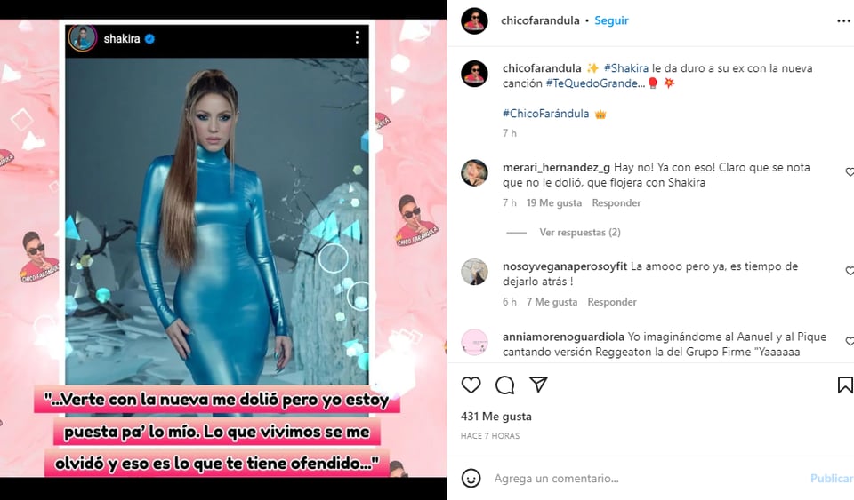 Manda mensaje a Clara