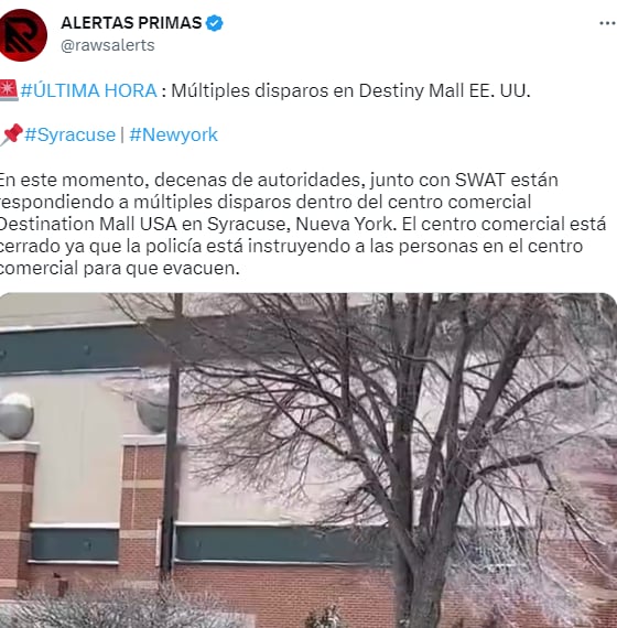 Cierran el centro comercial