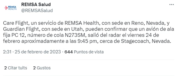 La investigación está en curso