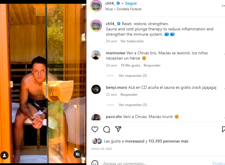 Fotos sexys Chicharito Hernández : 8. Cumplió el sueño de muchos