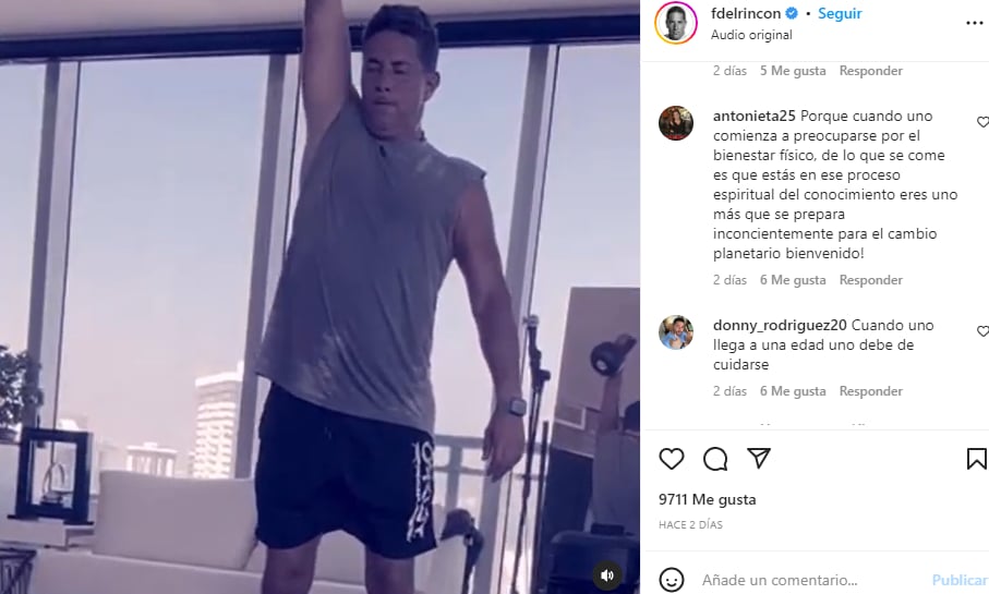 Fernando del Rincón rumors: Compliments in the comments