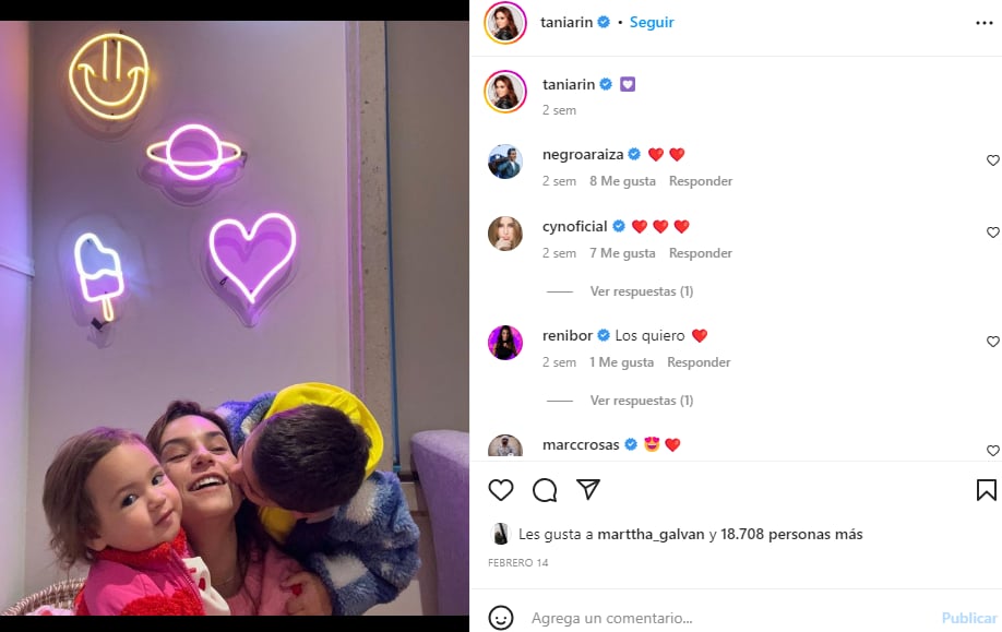 Tania Rincón announces separation: They assure that they will continue to be a family