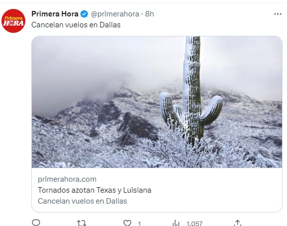 Los tornados tocan tierra