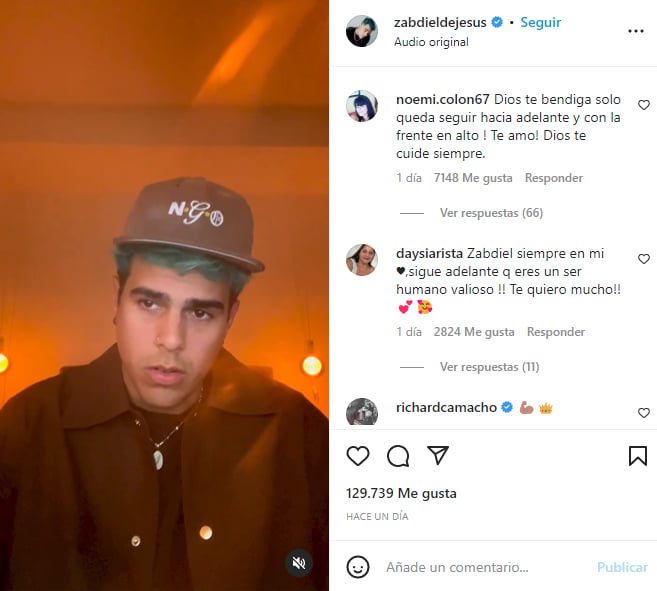 Zabdiel revela hija: Recibe apoyo