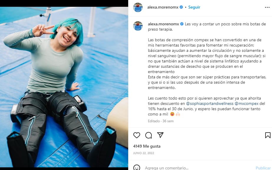 Sexy photos Alexa Moreno: Always face your fears