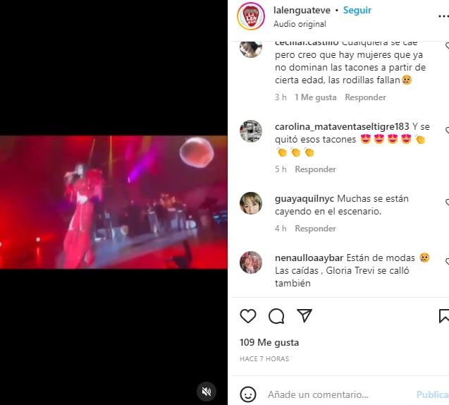Ana Bárbara momento humillante: La peor caída