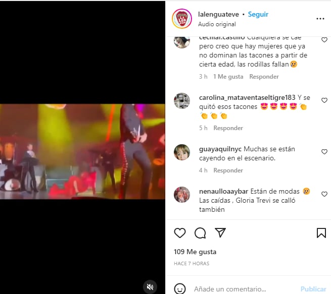 Ana Bárbara momento humillante: Se burlan de su caída