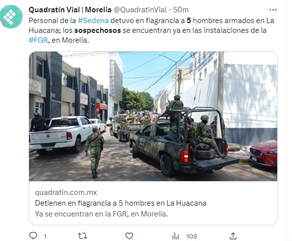 Cinco sospechosos estadounidenses secuestrados: Nueva información 