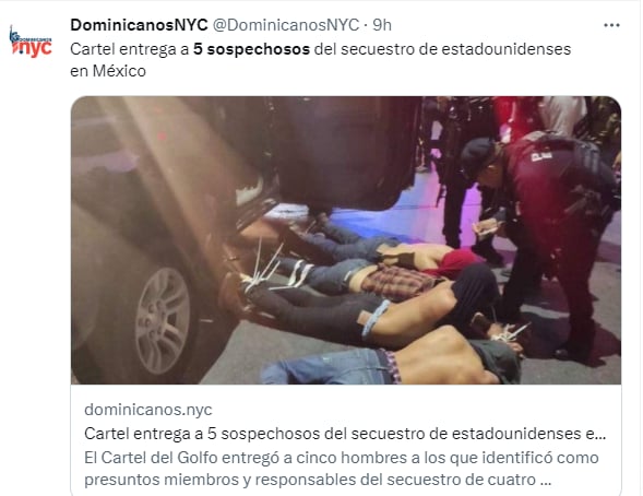Más de 10 detenido