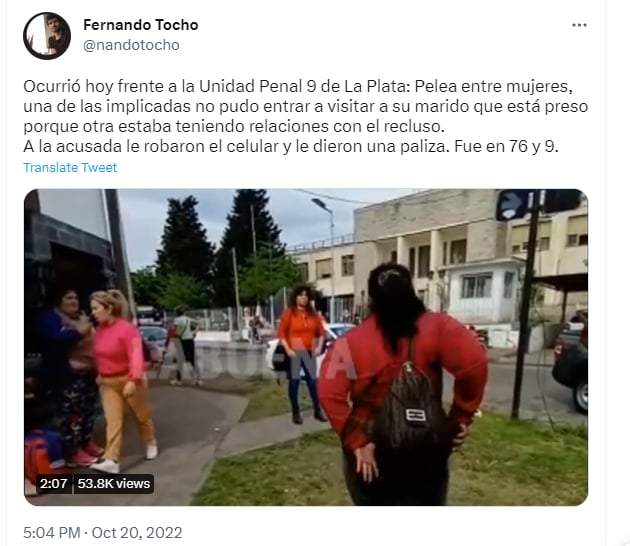 Se enfrenta a la amante