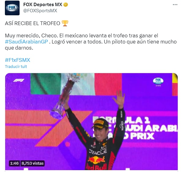 ¡TRIUNFO PARA MÉXICO!
