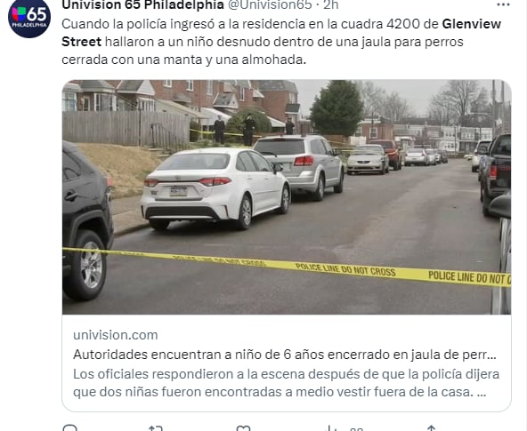 Niños dentro de jaulas: No fueron lesionados