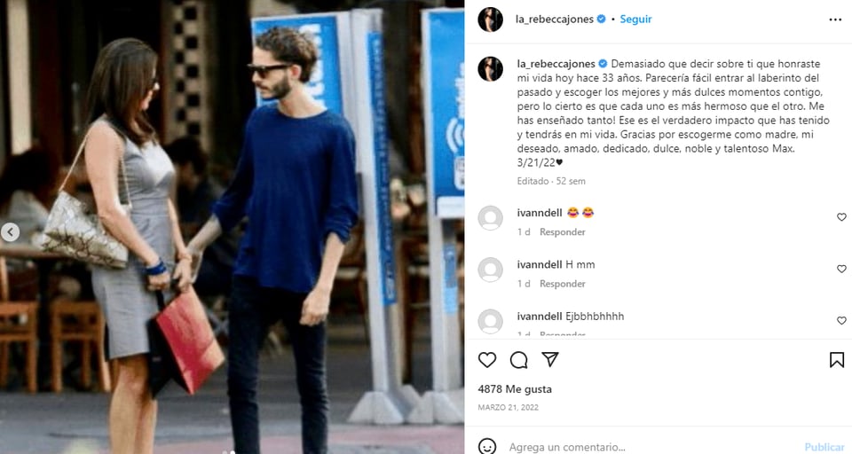 Lo impensable del hijo de Rebecca Jones: Trabaja de noche en bares