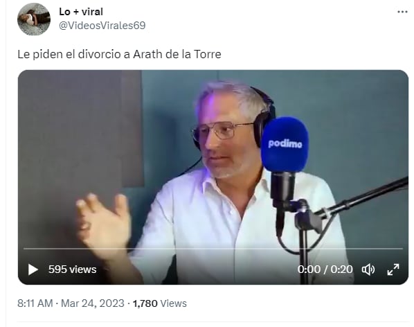 Esposa Arath de la Torre divorcio: Un divorcio más