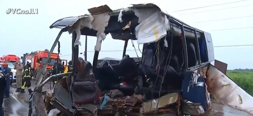 Accidente de autobús en Brasil: ¿Cuántas personas viajaban?