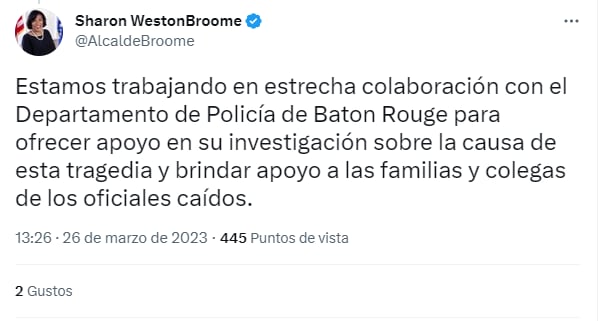 Policía hace investigación