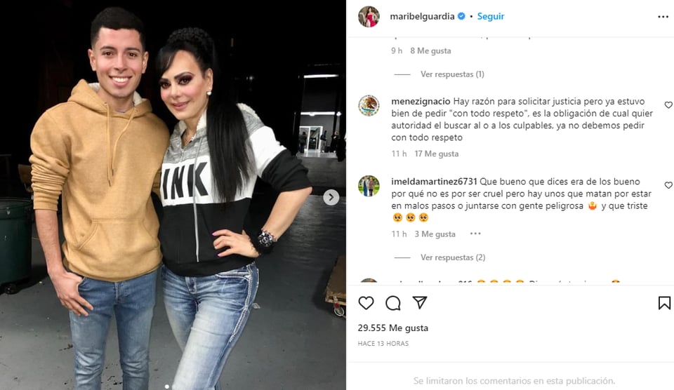 ¡Maribel está muy triste!