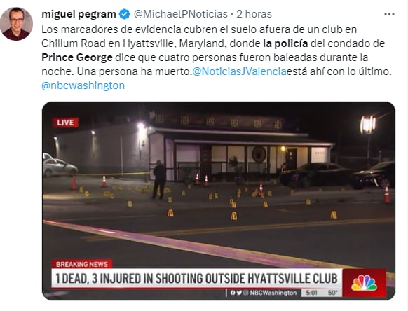 Tiroteo en un club nocturno: Aún no hay sospechosos