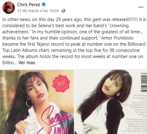 Chris no la olvida