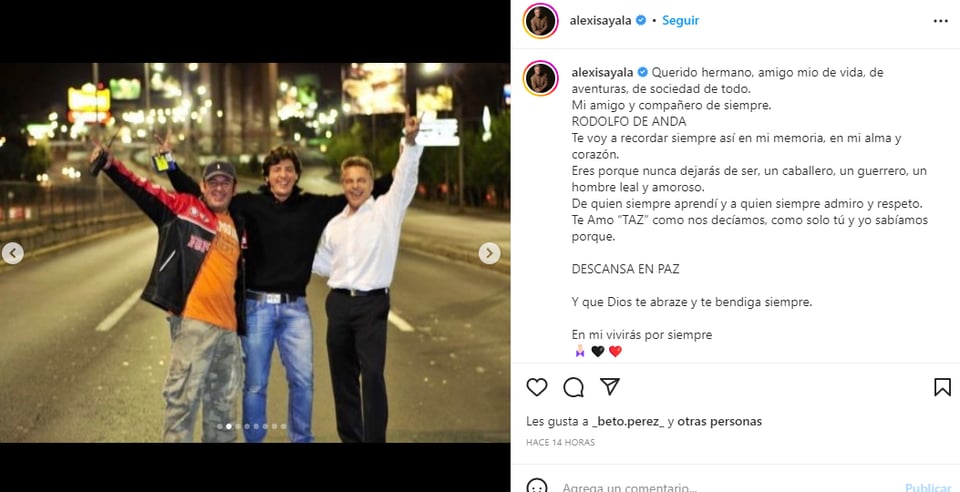 Muere Rodolfo de Anda: "Que en paz desncanse"