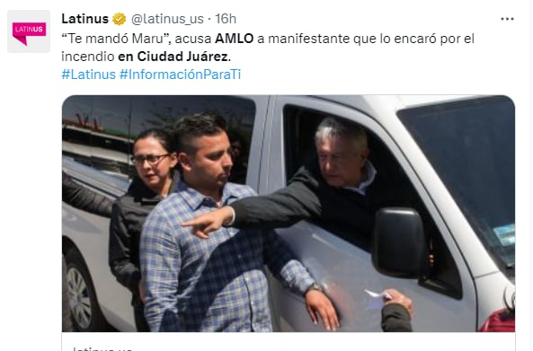 No quieren al presidente