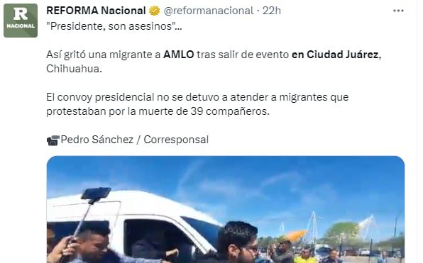 Migrantes contra AMLO: ¿Que hará AMLO?