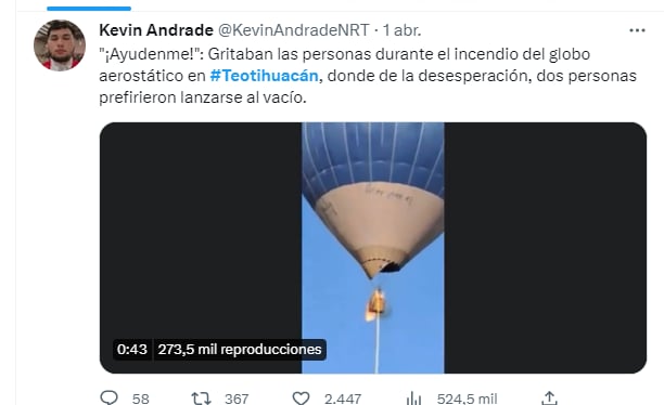 Un horrible testimonio