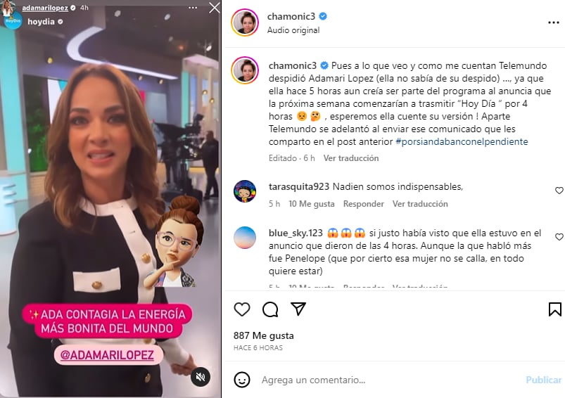 Despiden a Adamari